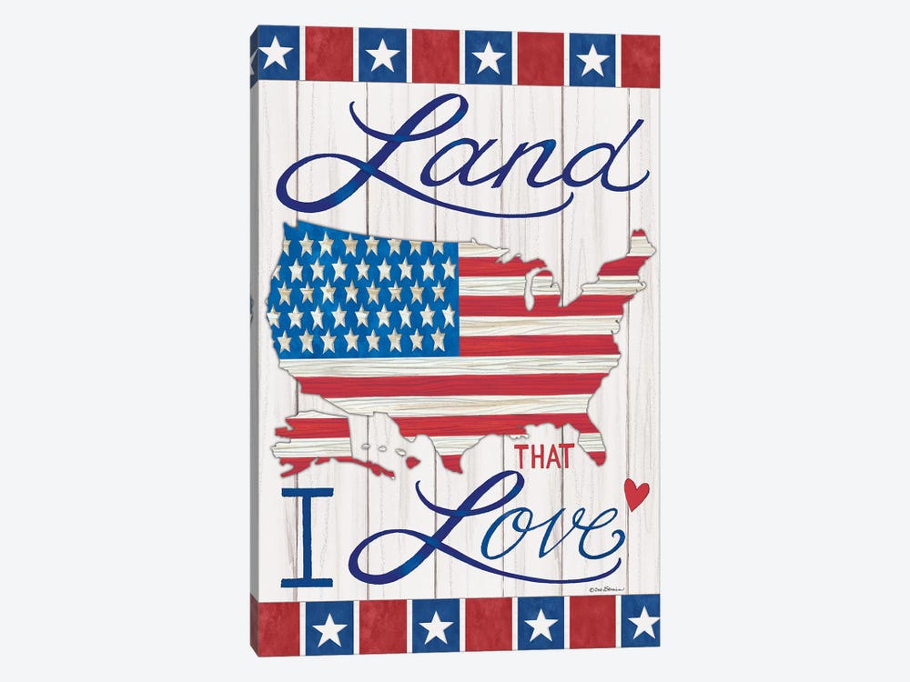 Land That I Love by Deb Strain 1-piece Art Print
