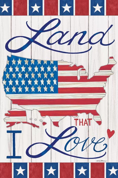 U.S. State Flags: Land That I Love by Deb Strain
