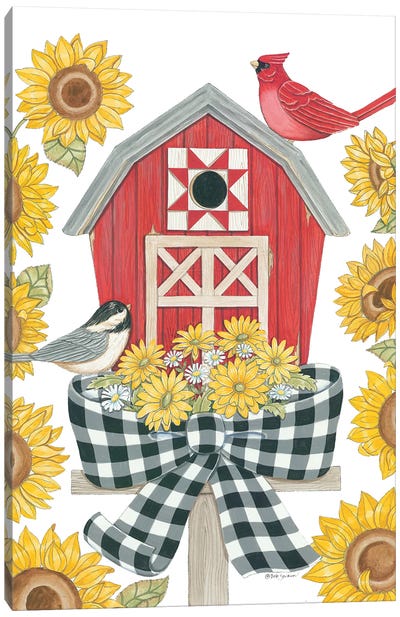 Sunflower Days Canvas Art Print