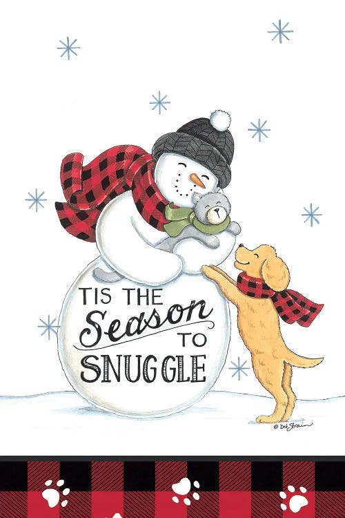 The Season To Snuggle by Deb Strain wall art