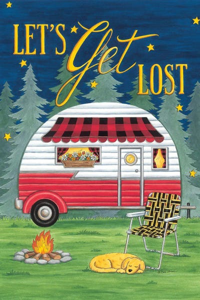 Camping: Let's Get Lost by Deb Strain
