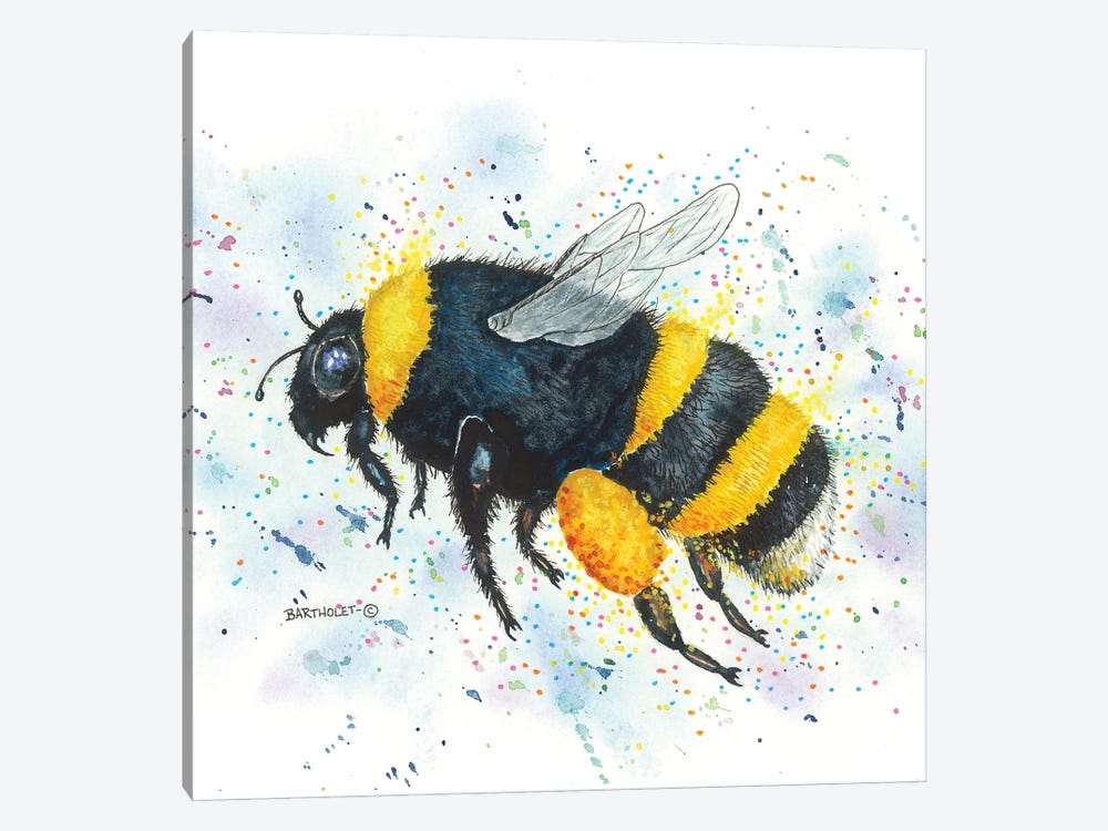 Bumble by Dave Bartholet 1-piece Canvas Art