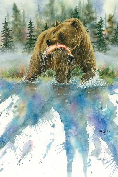 Pine Trees: Splash Dance by Dave Bartholet