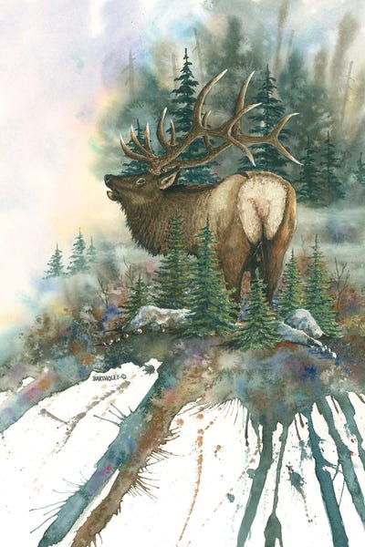 Dave Bartholet: Christmas Tree Bull by Dave Bartholet