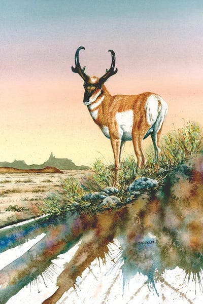 Skylined by Dave Bartholet canvas print