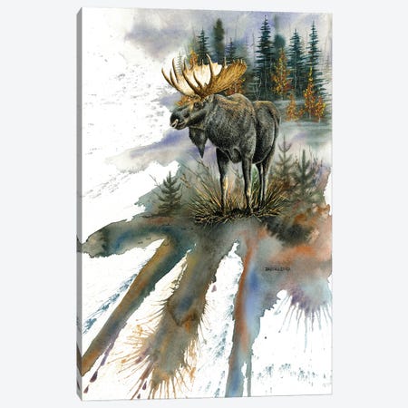 Woodland Majesty Canvas Print #DBT84} by Dave Bartholet Art Print