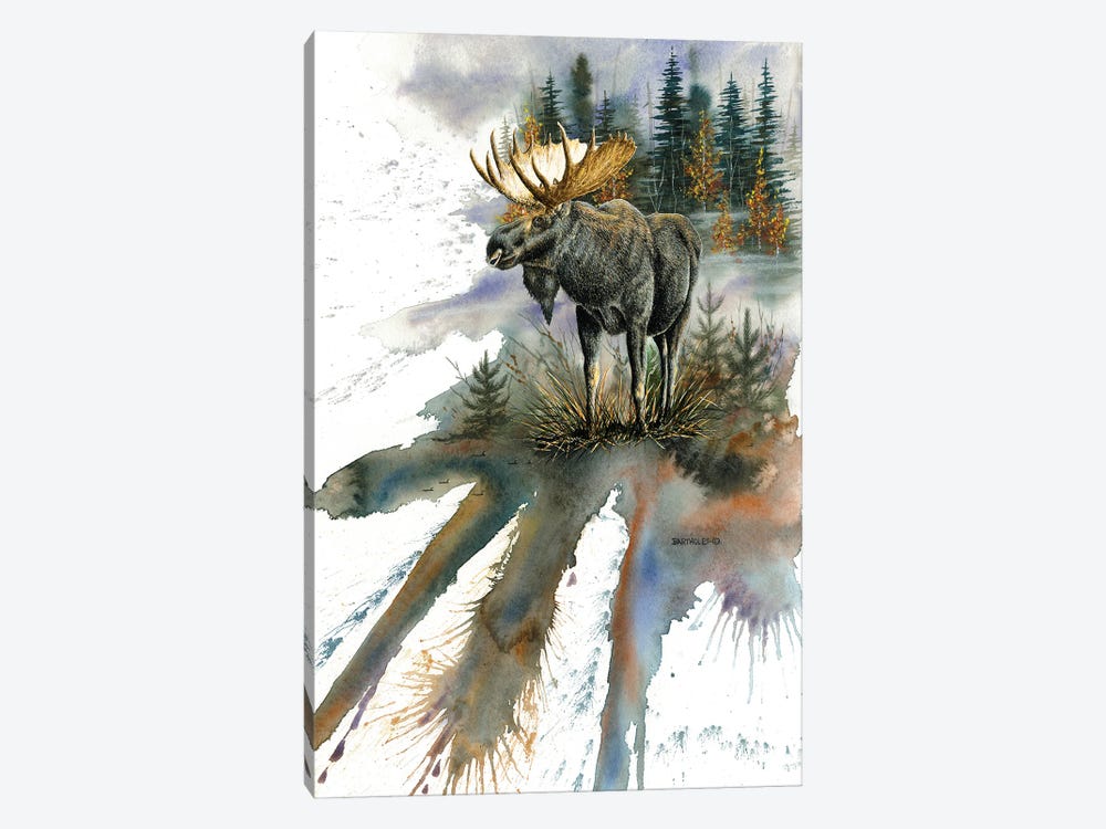Woodland Majesty by Dave Bartholet 1-piece Canvas Art Print