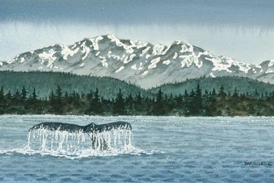 The Olympics by Dave Bartholet framed canvas print