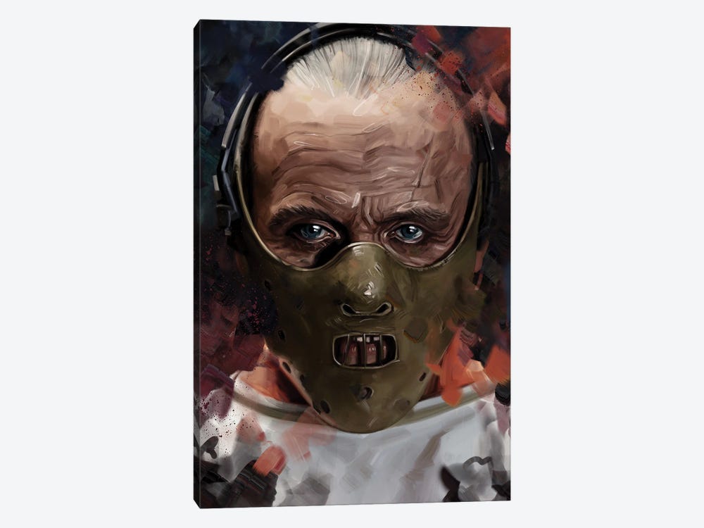 Hannibal Lecter by Dmitry Belov 1-piece Canvas Artwork