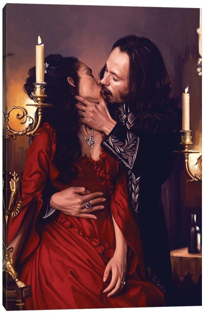 Dracula Canvas Art Print - Dmitry Belov