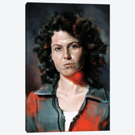 Ellen Ripley Canvas Print #DBV126} by Dmitry Belov Canvas Wall Art