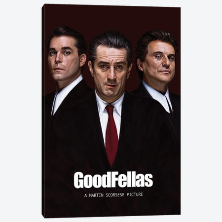 Goodfellas By Martin Scorsese Canvas Print #DBV128} by Dmitry Belov Canvas Print