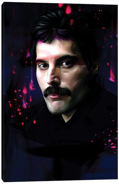 Freddie Mercury Canvas Art Print - Dmitry Belov