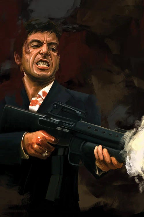 Scarface by Dmitry Belov wall art