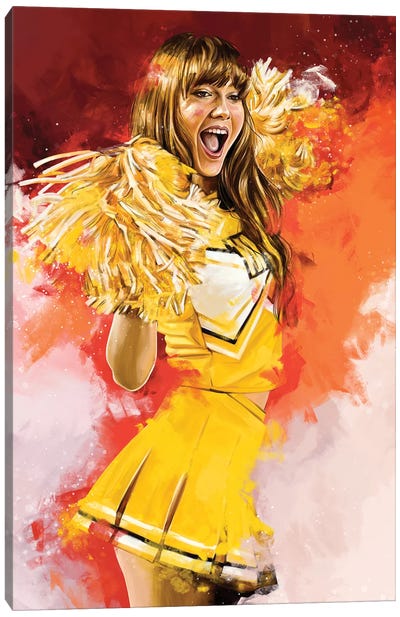 Death Proof, Cheerleader Canvas Art Print