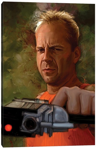 Fifth Element Korben Dallas Canvas Art Print - Bruce Willis
