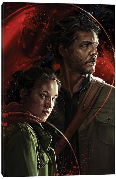 The Last Of Us Canvas Art Print - Dmitry Belov