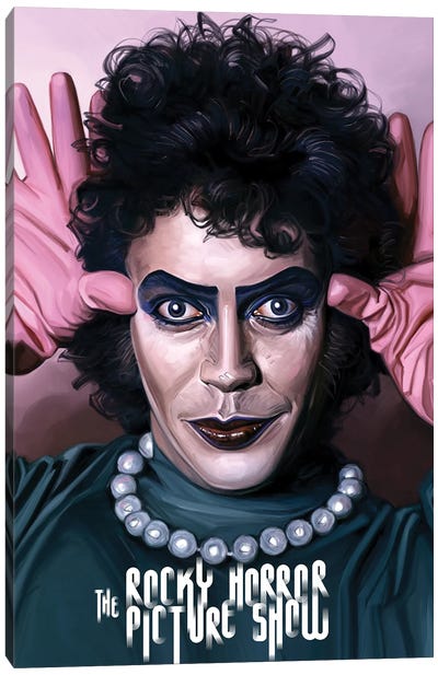 The Rocky Horror Picture Show Canvas Art Print - Movie & Television Character Art
