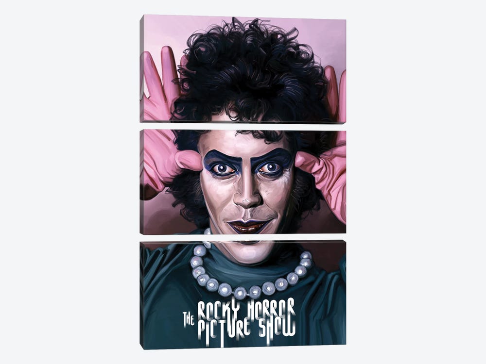 The Rocky Horror Picture Show by Dmitry Belov 3-piece Canvas Print