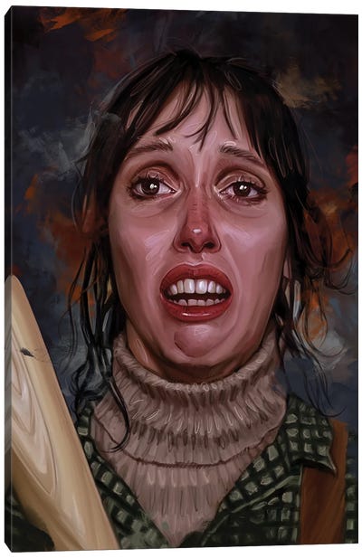 Wendy Torrance Canvas Art Print - Horror Movie Art