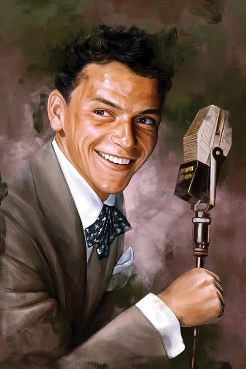 Frank Sinatra by Dmitry Belov wall art