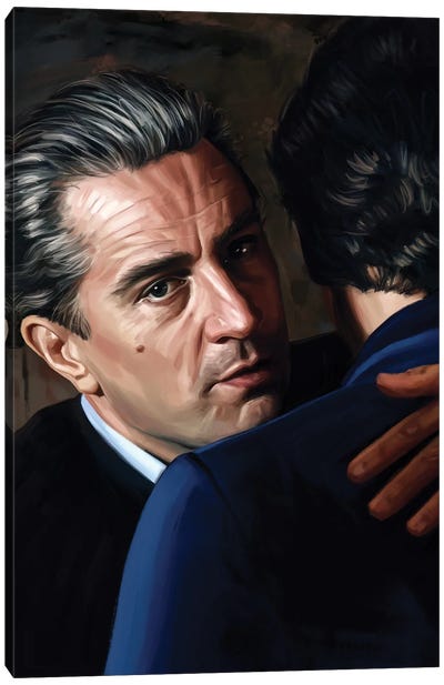 Goodfellas, Irishman Canvas Art Print - Robert De Niro