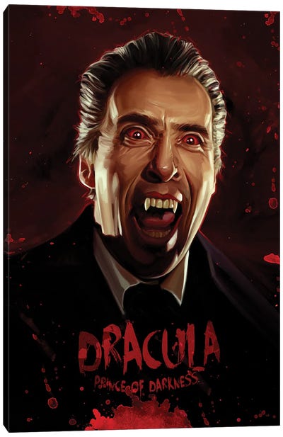 Dracula - Prince Of Darkness Canvas Art Print - Dmitry Belov