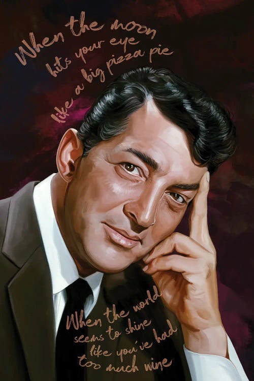 Dean Martin by Dmitry Belov wall art