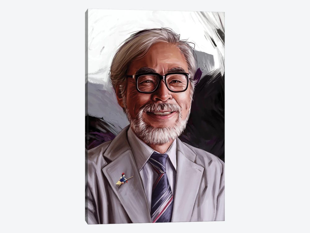 Hayao Miyazaki by Dmitry Belov 1-piece Canvas Artwork