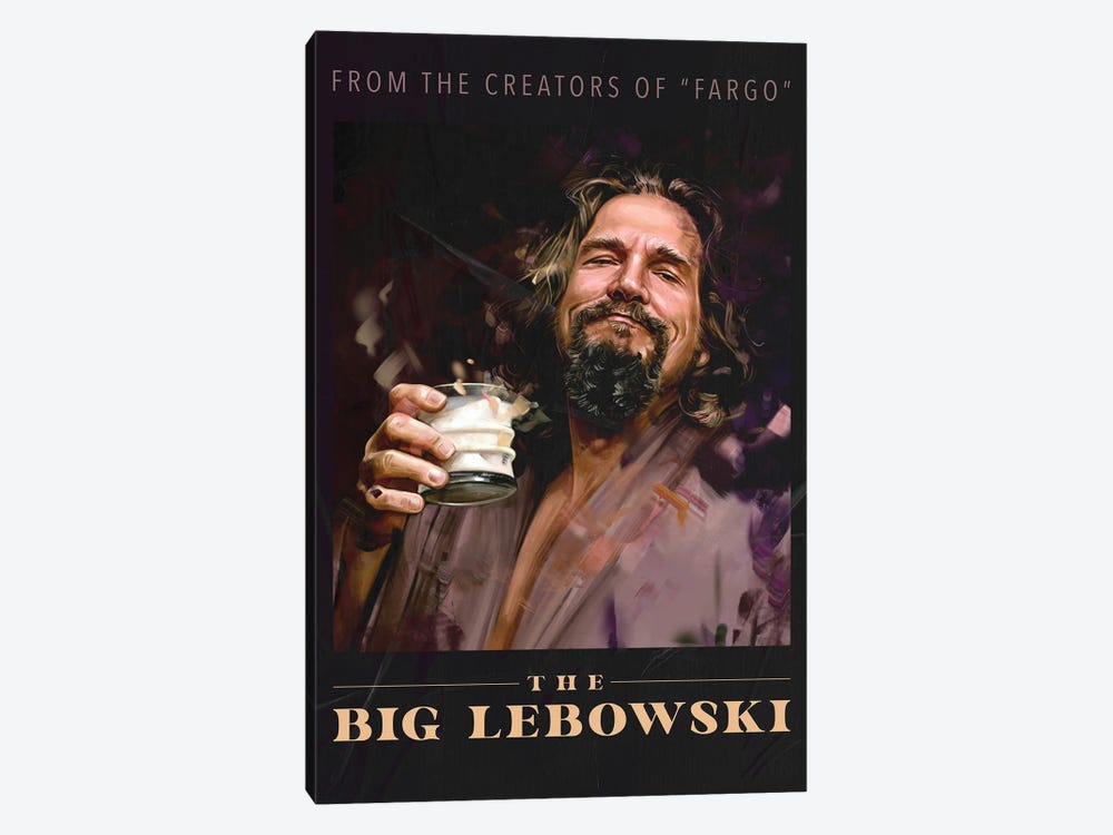 The Big Lebowski (1998) by Dmitry Belov 1-piece Canvas Print