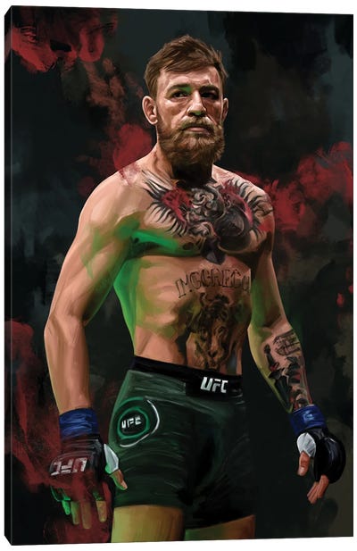 Conor McGregor Canvas Art Print - Limited Edition Sports Art