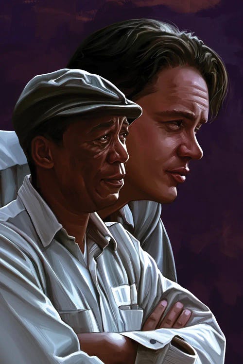 The Shawshank Redemption by Dmitry Belov wall art