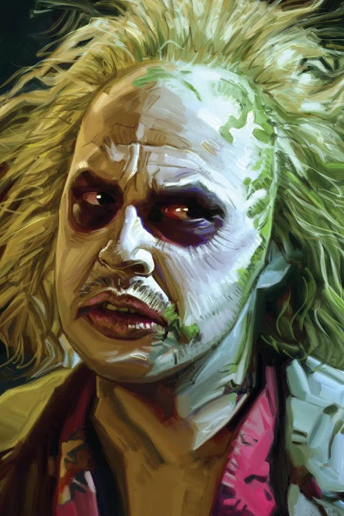 Beetlejuice by Dmitry Belov wall art