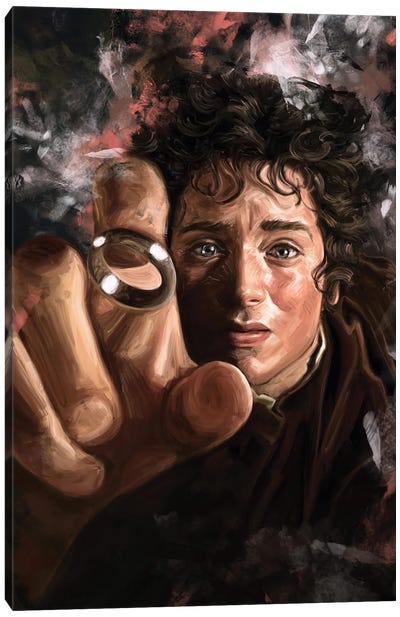 LOTR Canvas Art Print - Frodo Baggins