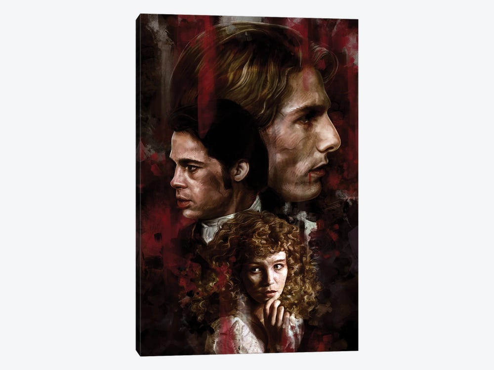 Interview With The Vampire by Dmitry Belov 1-piece Canvas Art Print