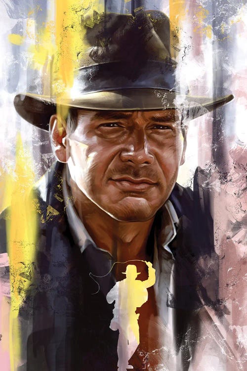 Indiana Jones by Dmitry Belov wall art