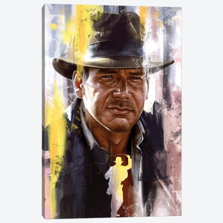Indiana Jones Canvas Print #DBV47} by Dmitry Belov Canvas Art Print