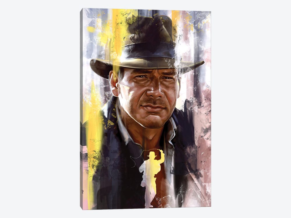 Indiana Jones by Dmitry Belov 1-piece Canvas Art Print