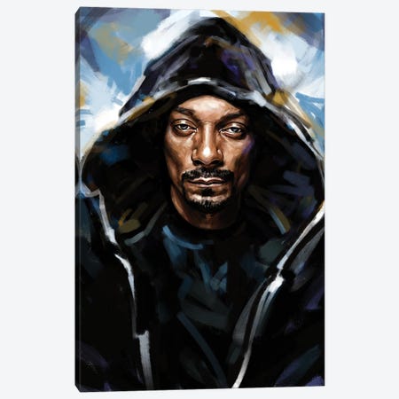 Snoop Canvas Print #DBV4} by Dmitry Belov Canvas Wall Art