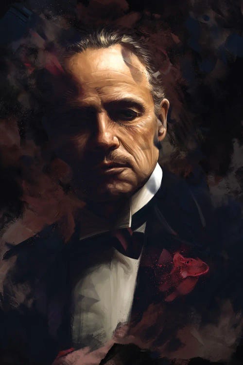 Don Vito Corleone by Dmitry Belov wall art