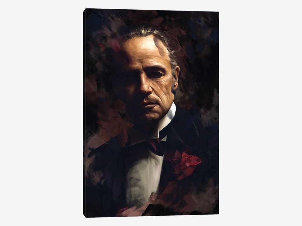 Don Vito Corleone by Dmitry Belov 1-piece Canvas Art