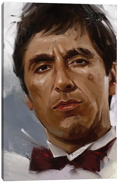 Tony Montana Canvas Art Print - Al Pacino