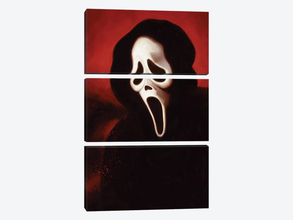 Scream by Dmitry Belov 3-piece Canvas Print