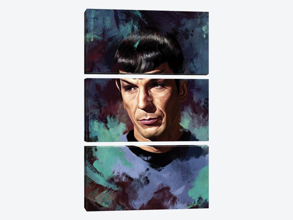 Spock by Dmitry Belov 3-piece Canvas Artwork