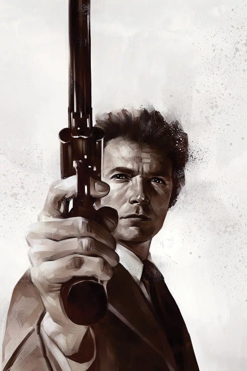 Dirty Harry by Dmitry Belov wall art