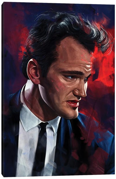 Mr. Brown Canvas Art Print - Quentin Tarantino