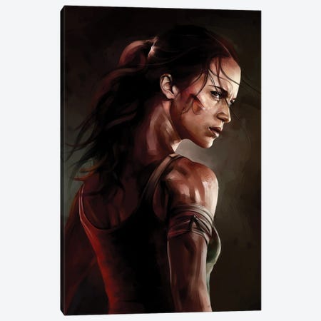 Tomb Raider Canvas Print #DBV91} by Dmitry Belov Canvas Print