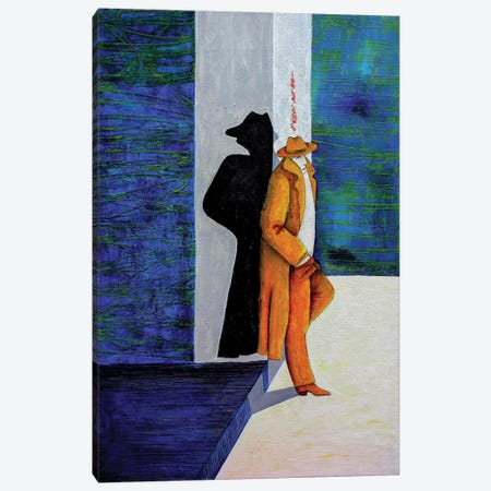 The Alone Man Canvas Print #DBW101} by DB Waterman Canvas Wall Art