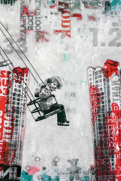 Wednesday Swing by DB Waterman framed wall art