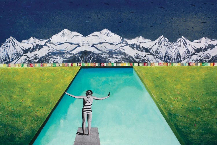 To Move Mountains by DB Waterman wall art